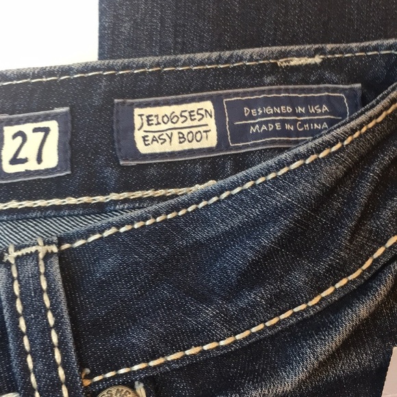 MISS ME• EASY BOOT DARK WASH • Size 27• - Picture 11 of 15